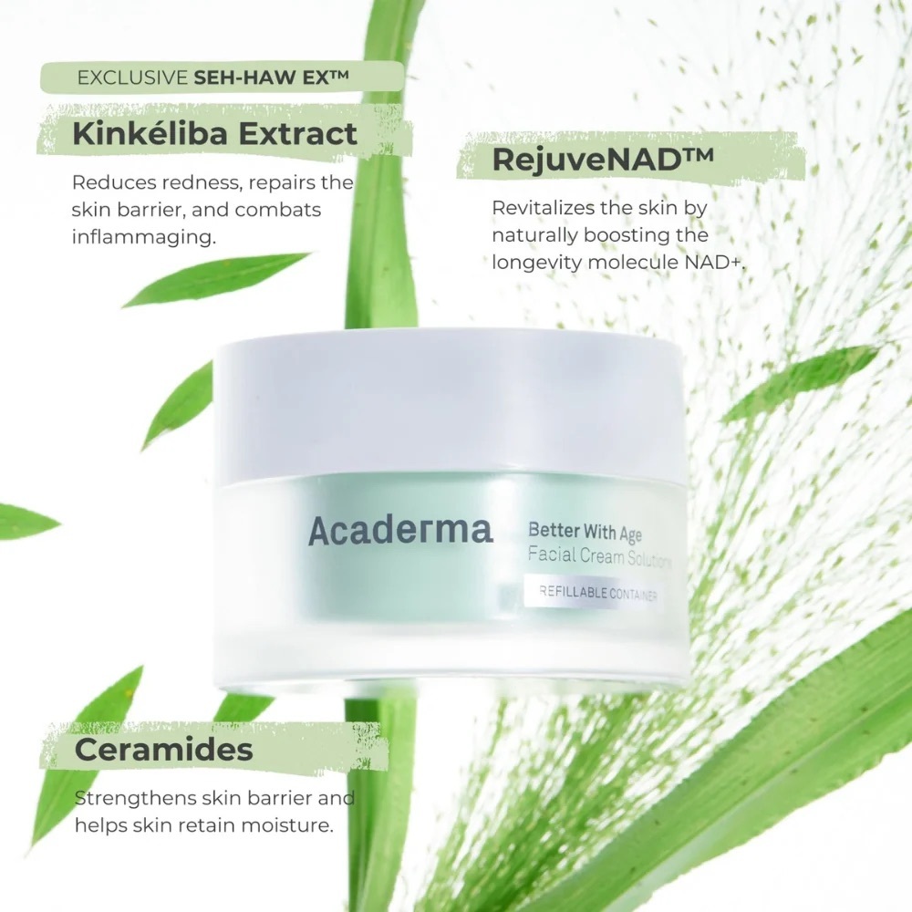 Acaderma Better With Age Revival Light Cream |Face Cream Moisturizer NWT - Picture 2 of 3